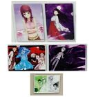 To Aru Majutsu no Index Clear File 4 Kinds + Sticker Set Ichiban Kuji Premium