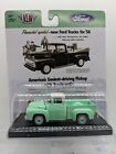 M2 Machines 1:64 scale die-cast 1956 Ford F-100 Pickup Truck w/display stand