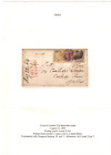 India-1864-QV-cover carrying 4a, 2a & 8p with 'B' & 'I' Obliterator J Cooper 7