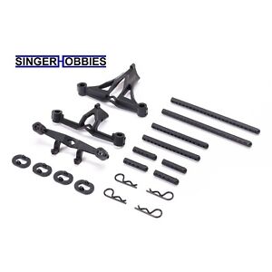 LOSI LOS211033 Body Mount Set and Posts: 1970 Mini Drag NEW IN PACKAGE HH
