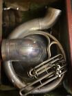 1925/1926 EH White King Eb Sousaphone Silver used