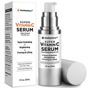 Super Vitamin C Serum for Women over 70: Niacinamide, Vitamin C, Hyaluronic Acid