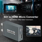 1 SDI In to 2 HDM + SDI Out Mini HD Video Micro Converter Audio Switcher .