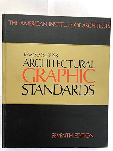 Architectural Graphic Standards - 7th Edition - Hardcover - GOOD