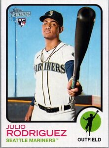 New Listing2022 Topps Heritage High Rookie #700 - Julio Rodriguez - Mariners RC!