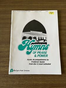 F.Swann Hymns Praise&Power Accomp. Organ Sheet Music Religious Devotional Sacred