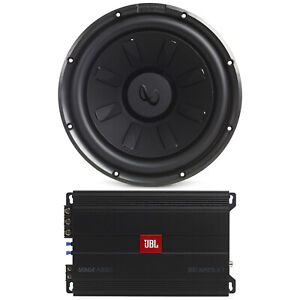 JBL Stage 3001 Subwoofer Amplifier Bundle with Infinity 1270 12
