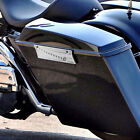 Hard Saddle Bag Saddlebag Latch Cover For Harley Street Road Glide Electra 93-13 (For: Harley-Davidson)