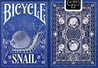 Limited Edition Snail Blue Bicycle Playing Cards Poker Size Deck