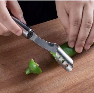 Jalapeno Pepper Corer Cutter Slicer Core Seed Remover Fruit Kitchen Tools