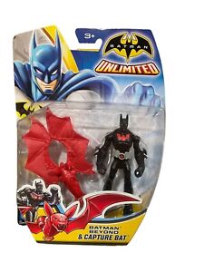 Batman Unlimited: Batman Beyond & Capture Bat Action Figure New 2014