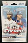 2021 Topps Chrome Baseball EXCLUSIVE Factory Sealed HANGER Box with 5 Packs