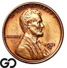 1931-S Lincoln Cent Wheat Penny, Better Date San Francisco Issue