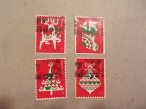 USA Used, 2020 Christmas, Forever Holiday Delights, (Set of 4),