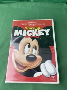 Walt Disney's Classic Cartoon Favorites Volume 1 Starring Mickey DVD- NEW SEALED