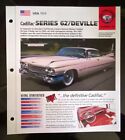 Imp 1959 cadillac series 62 hot rod information brochure hot cars deville caddy