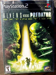 Aliens vs. Predator: Extinction (Sony PlayStation 2, 2003) PS2 -CIB-TESTED