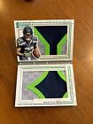 C.J. Prosise 2016 Playbook Dual Rookie Patch Booklet Seattle Seahawks /25 RC