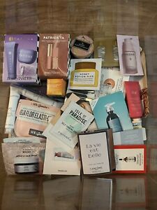 60 Pc Mixed Lot Of High End Beauty Deluxe/Travel/Sample Skincare Makeup Hair New