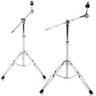 2Pack Adjustable Double Braced Cymbal Boom Stand  Drum Hardware Percussion Mount