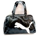 Vintage PUMA Gym Duffle Bag in Black and White 16
