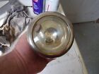 New ListingBrass cowl light glass lens not jeweled electric lite side screw on