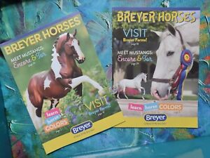 2 Breyer Horse box brochures.