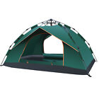 US 3-4 Person Pop Up Camping Tents Waterproof Portable Dome Tent for Hiking