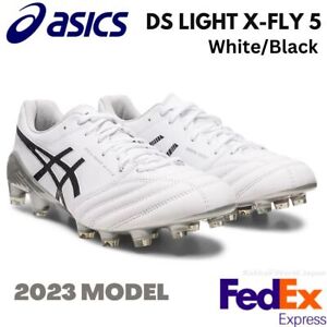 ASICS Soccer Cleats Shoes DS LIGHT X-FLY 5 1101A047 100 White / Black 2023 NEW!!
