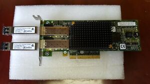 Sun/Emulex 8GB Dual Port Fibre Channel LPE12002 PCI-e Low Pro 371-4306-01