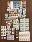 Vintage Large Lot of 116 US Postage Stamps Unused Face Values 1 to 15 Cents