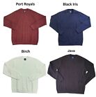 GAP Men's Long Sleeve Seed Stitch Crew Neck Ribbed Cuffs Sweater