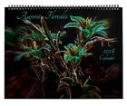 2024 Monthly Wall Calendar Wall Art • Aurora Florealis •Surreal Flower Portraits