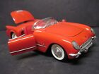 MIRA CARMANIA  1954 Red Corvette Convertible Metal 1:18  Die-Cast car!