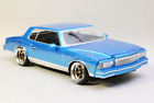 RC 1/10 Car Body 1979 CHEVY MONTE CARLO w/ Interior -Finished- BLUE -