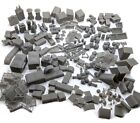HO Scale Roof / Building Exterior Details 270pc Air Conditioner Chimney Dumpster