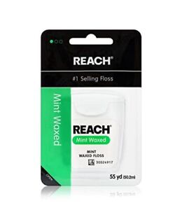 Reach Waxed Dental Floss | Effective Plaque Removal, Extra Wide Cleaning Surface