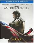 American Sniper (Blu-ray + DVD + Digital HD UltraViolet Combo Pack) - VERY GOOD