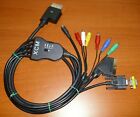Farmer XCM 5 Output Cable, Xbox 360/S, VGA RGB Component S-video AV, Dolby 5.1