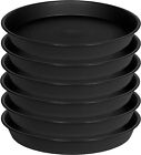 6 Pack 6 Inch Heavy Duty Plastic Plant Saucer Flower Pot Drip Trays
