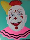 Lon Chaney , Laugh Clown Laugh  Original Acrylic Painting 16 x 20 inch
