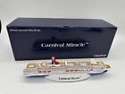 Carnival Cruise Official Licensed Ship Model Carnival Miracle ~ NEW