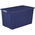 45 gal Wheeled Latch Tote Plastic Storage Box Home Organizer Container Bins New
