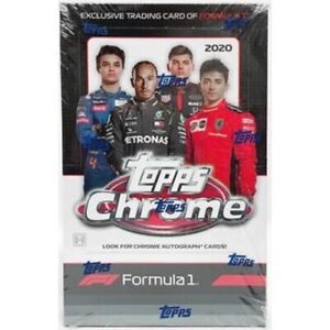2020 TOPPS Formula 1 Chrome Box F1 Racing Factory Sealed 1Box