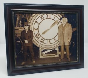 Back to the Future - Marty & Doc Clock Tower Photo Reproduction Prop 8x10 Photo