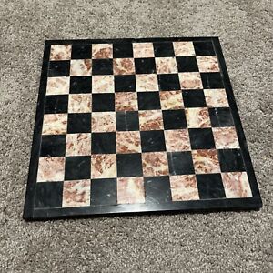 Onyx Marble Solid Stone Chess Board Only - 14