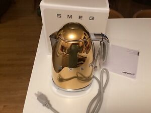 New Electric kettle Smeg KLF03GOEU golden 1,7 L ,57oz,7 cup