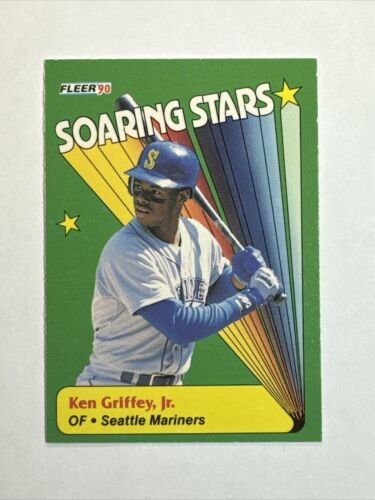 1990 Fleer Soaring Stars #6 ~ Ken Griffey Jr ~ 🎖️Rare🎖️