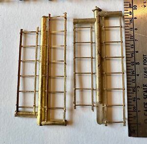 O Scale / P48 #227 BRASS 6/7 Rung Ladders Ultra Scale Detail Parts