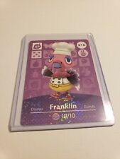 !SUPER SALE! Franklin # 216 Animal Crossing Amiibo NINTENDO Card Series 3 MINT!